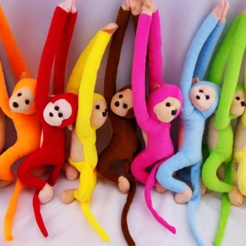 MR MONKEY KING - Colorful Hanging Plush Monkey Toy