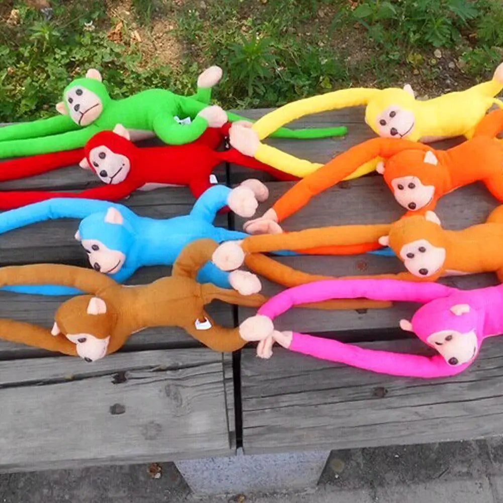 MR MONKEY KING - Colorful Hanging Plush Monkey Toy