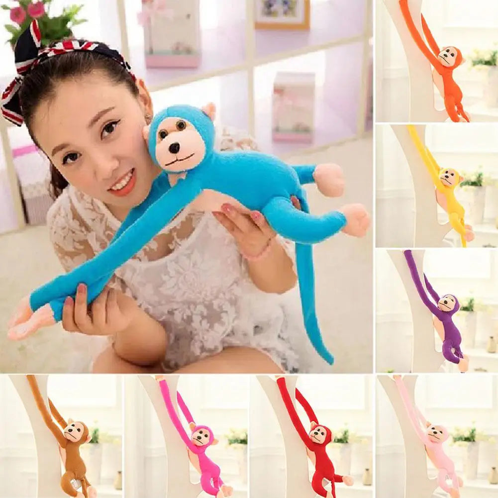 MR MONKEY KING - Colorful Hanging Plush Monkey Toy