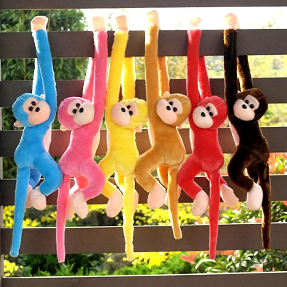 MR MONKEY KING - Colorful Hanging Plush Monkey Toy