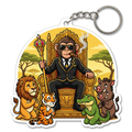 Monkey Boss Keychain